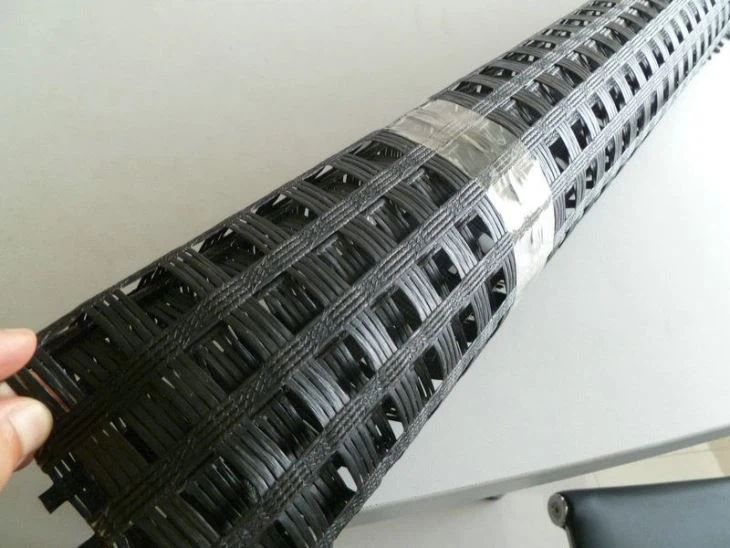Biaxial Fiberglass Geogrid For Road Crack Strength