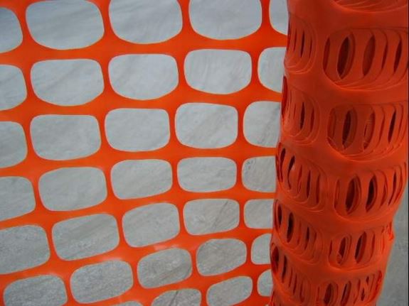 Orange Color Safety Fence For Warning