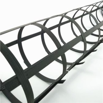 Steel Plastic Geogrid